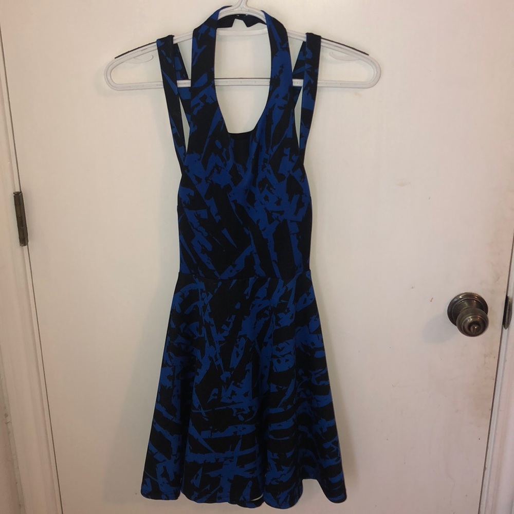 Strapy Fit & Flare Dress